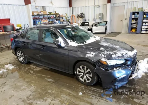 2022 Honda Civic Lx из США, поврежденный, VIN 2HGFE2F2XNH525006